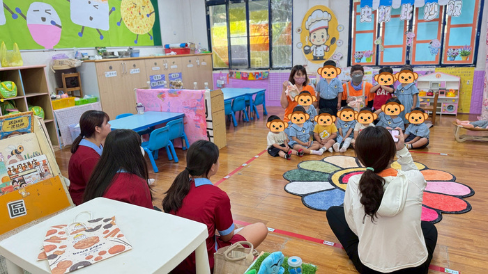 敏惠幼保科學生觀摩欣榮幼兒園教學