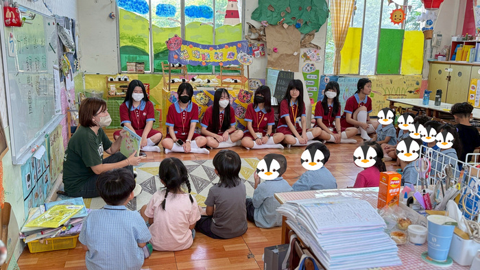 敏惠幼保科學生觀摩欣榮幼兒園教學