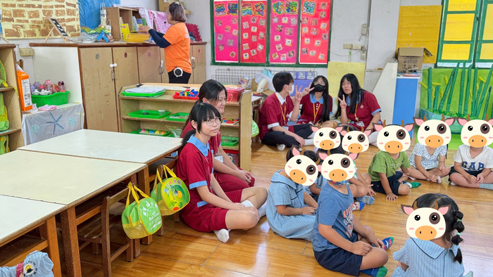 敏惠幼保科學生觀摩欣榮幼兒園教學